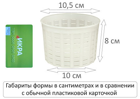 форма для сыра скуаквероне